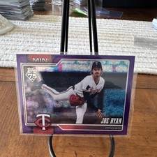 Topps 2026 Series One Joe Ryan Purple Parallel #54/250 Twins Baseball