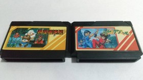 Famicom 6-Game Lot Namco Kernagoor Yo-Kai Douchuuki Super Chinese Mappy FC
