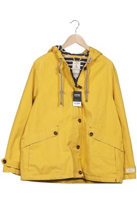 Joules Jacke Damen Anorak Jacket Kurzmantel Gr. 3XL Baumwolle Gelb #45alox5