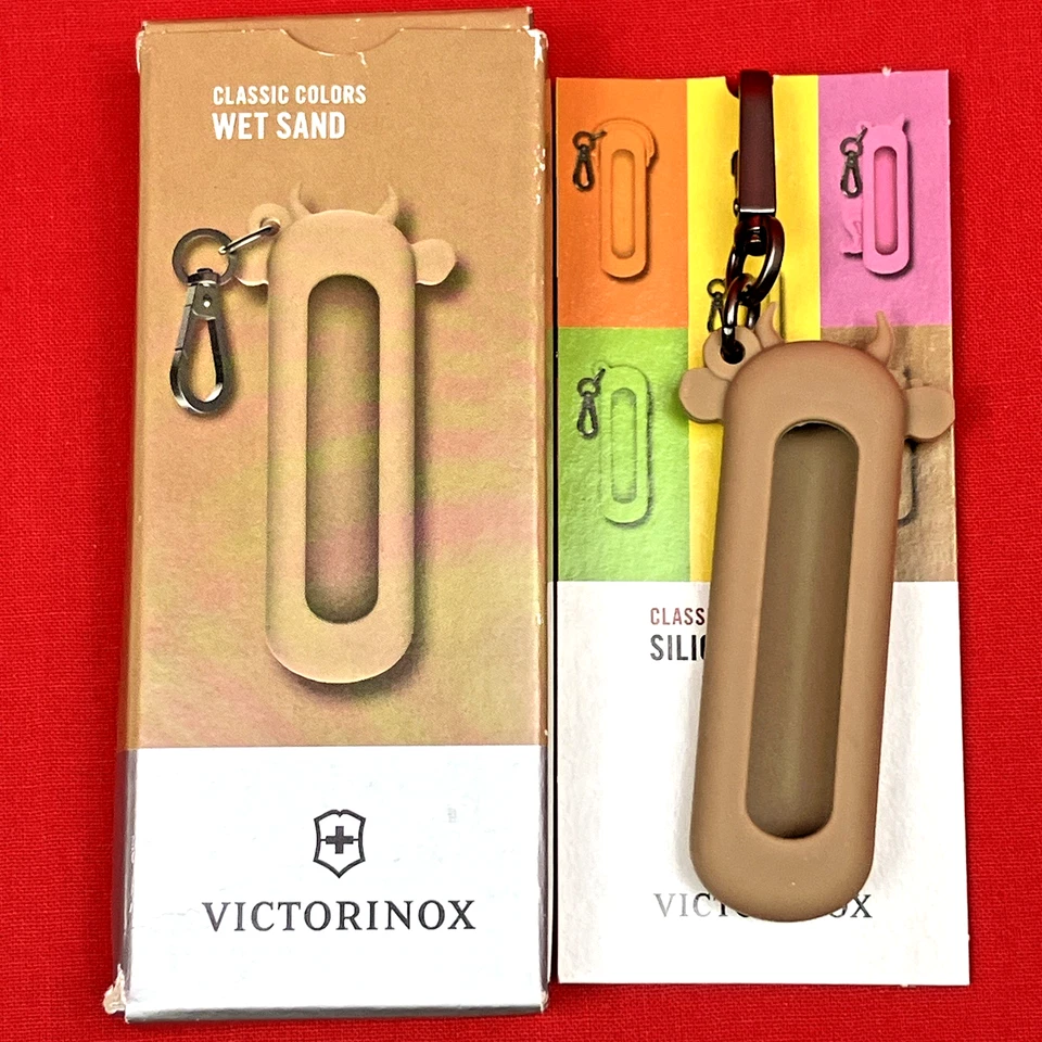 Funda de silicona para navaja suiza Victorinox para 58 mm 5 colores seleccionar nueva en caja Foto 2 de 4