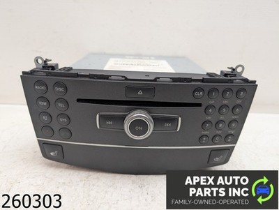 OEM 2010 Mercedes C300 3.0L AM/FM Radio CD Player Navigation Command Head Unit