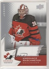 2020-21 Upper Deck Team Canada Juniors Jerseys Emerance Maschmeyer #80 0gn4