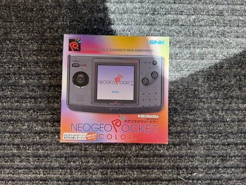NEO GEO POCKET COLOR Console Carbon Black Boxed SNK 18097 np