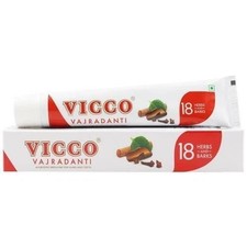 3X Vicco Vajradanti Toothpaste Ayurvedic Herbal Toothpaste 100 Gram