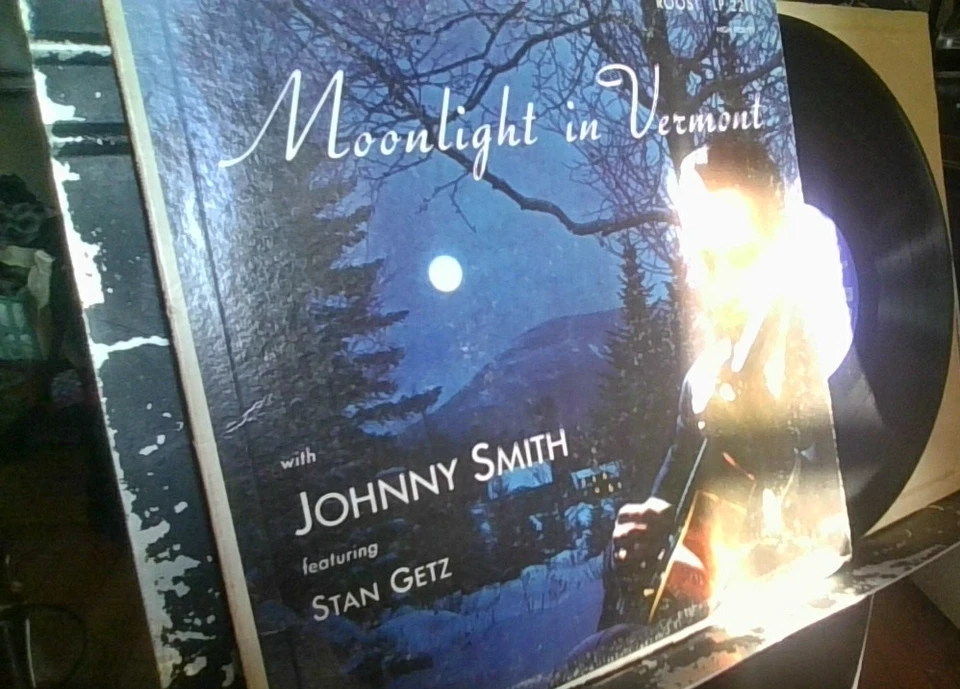 Johnny Smith Quintet Feat. Stan Getz Moonlight In Vermont Roost RLP 2211 1956 LP Foto 3 de 3