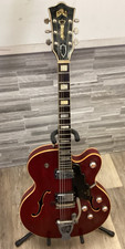 Rare 1967 Guild Duane Eddy DE 400 in maroon finish hollowbody jazz guitar