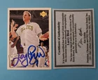 LARRY BIRD AUTOGRAPHED 1992 UPPER DECK NBA CARD W/ COA