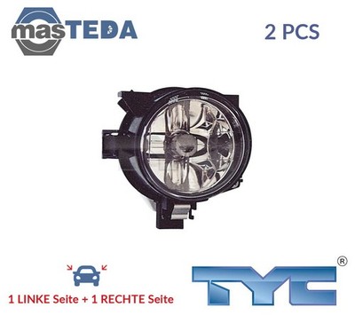 19-5077-05-2 NEBELSCHEINWERFER PAAR SET TYC 2PCS NEU OE QUALITÄT