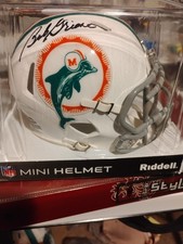 Bob Griese Autographed Miami Dolphins 1972 Speed Mini Helmet- SchwartzW Hologram