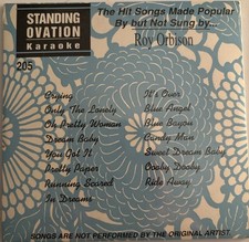 205 Roy Orbison STANDING OVATION KARAOKE New Sealed CD Hit Songs 15 Tracks