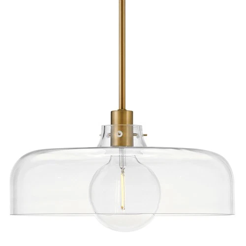 Lark 83497 Maisie 15"W Pendant - Brass - Picture 1 of 3