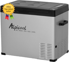 C50 Congelatore Auto Portatile 12 Volt Frigorifero 47 Quart Raffreddamento Rapido 12V Frido Auto