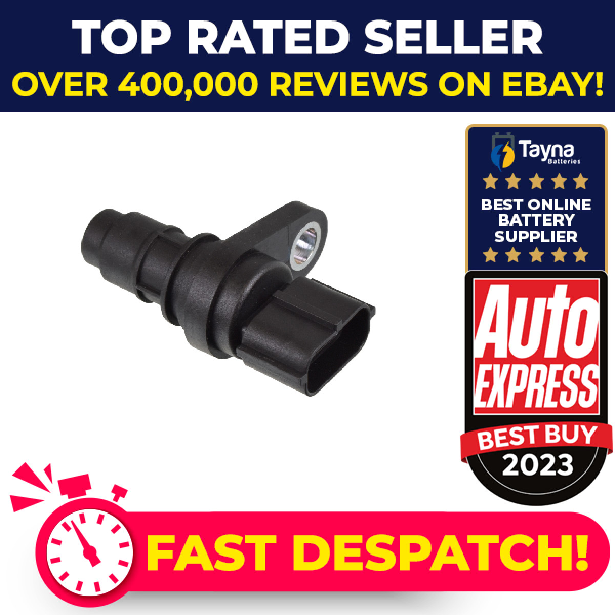RPM / Crankshaft Sensor fits KIA PICANTO JA, TA 1.2 2011 on Blue Print Quality