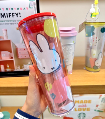 STARBUCKS Korea 2025 Forever Miffy Coldcup 24oz (710ml) Venti