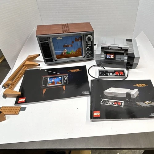 LEGO Nintendo Entertainment System 71374 Complete Set Super Mario Mario 2646pcs
