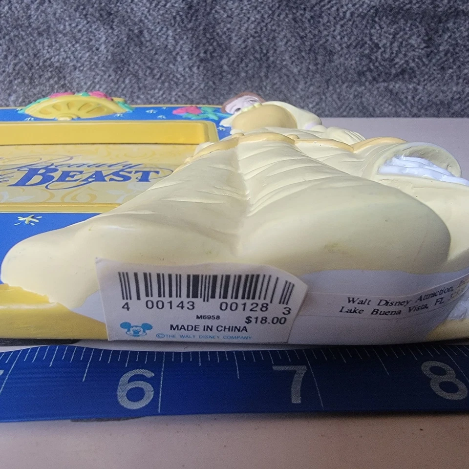 Disneyworld Florida BELLE MARCO DE FOTOS La Bella y la Bestia Foto 3.5 X 5 LEER Foto 3 de 4