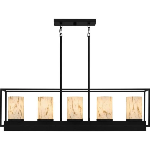 Quoizel Lighting - Bentley - 5 Light Linear Chandelier-12 Inches Tall and 42 - Picture 2 of 4