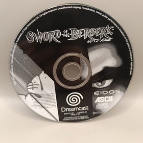 Sword Of The Berserk Guts Rage Dreamcast Game Complete CIB