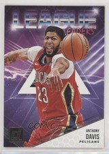2018-19 Panini Donruss League Leaders Green Flood Anthony Davis #5 2u3