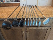 Mens Stix Golf Club Set 10 PC Right Hand Driver, 3 Wood, Hybrid, Iron Set - Read