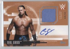2017 Topps WWE Undisputed Auto Relics 19/99 Big Cass #UAR-BCA Auto 3j2