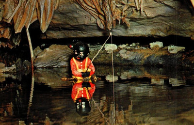 Mirror Lake Inside Of Jungle Ruby Falls Lookout Mountain Caverns Chattanooga TN