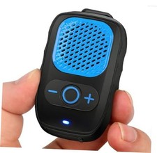 Wearabletooth Speakers, Clip On Wireless Jobsite Speaker -  30H Playtime, Blue