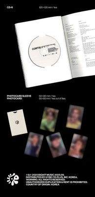 CORTIS [COLOR OUTSIDE THE LINES] The 1st EP Album [Scene1/2/3/SET