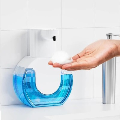 Large Capacity Touchless Automatic Foam Liquid Soap Dispenser 420ML IPX5