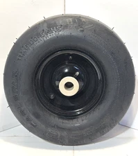 Cub Cadet 634-05664A 11" RZT Front Wheel Assembly, Smooth Tread, Black Rim