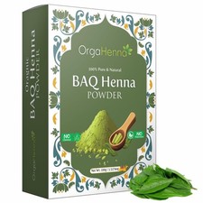 Organic BAQ Mehndi Powder 100g x 2 | Pure Sojat Rajasthani Henna Hair Hands