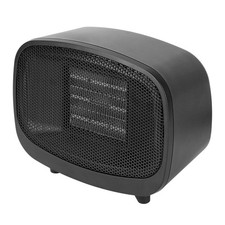 Small Electric Space Heater Portable Mini PTC Ceramic Space Heater Fan w/ Tip-Ov