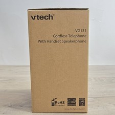 VTech VG131-11 DECT 6.0 Cordless Phone, Bluetooth, Big Buttons, Caller ID, 1000f