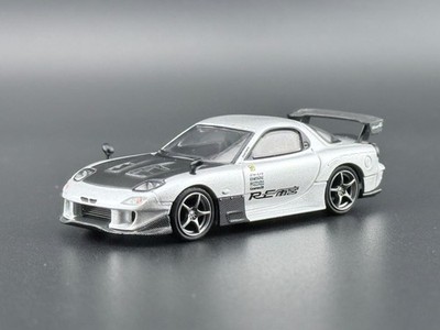 Mini GT Mazda RX-7 RE-Amemiya – Silver Metallic #1106 1/64 | eBay