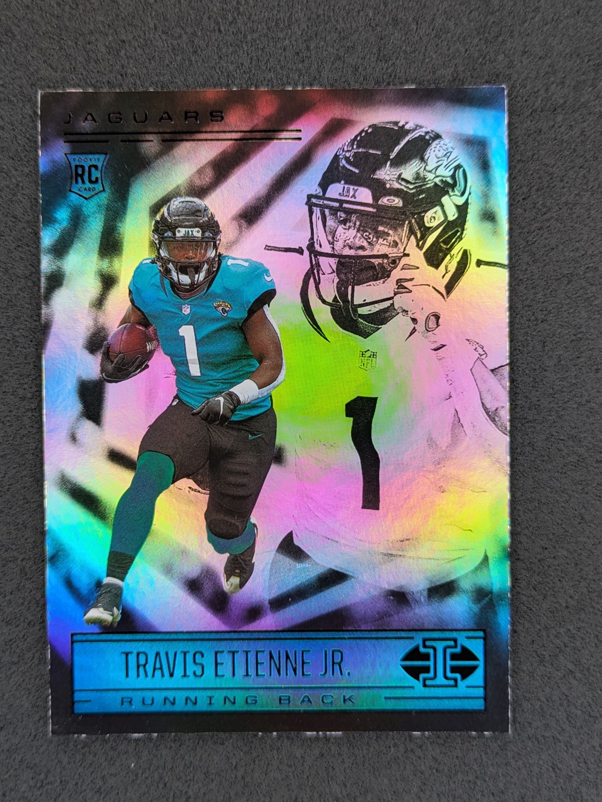 2021 Panini Illusions #71 Travis Etienne Jr. Rookie Jaguars RC