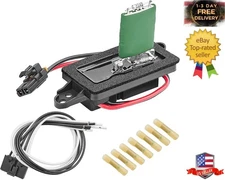 Blower Motor Resistor Kit with Harness Replacement for 2002-2009 Chevy