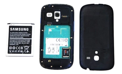 Samsung Galaxy S 3 mini GT-I8190 Handy anthrazid - Bild 1 von 4
