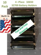 10 Pack  4S or 4P  32650  32700     Lifepo4 / Li-ion    Battery Holder