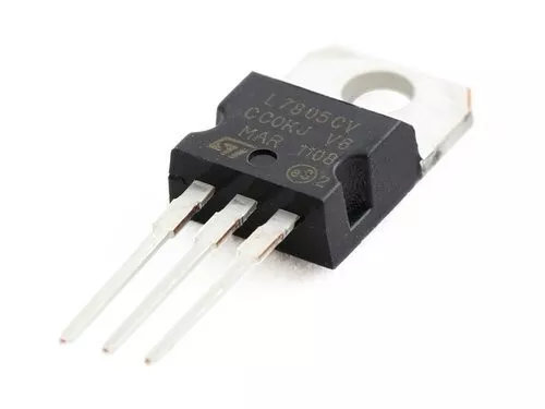 5 x Genuine ST L7805CV L7805 +5V Voltage Regulator TO-220 LM7805 7805 UK Seller - Image 2 of 3