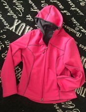 CHAMPION C9 Athletic M Pink Gray Hoodie FULL ZIP JACKET Performance COAT Track