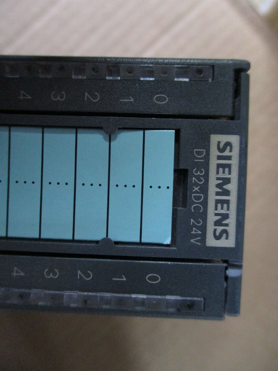 SIEMENS DI-32XDC 24V 6ES7 321-1BL00-0AA0 | eBay
