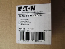 Eaton XV-102-BE-35TQRC-10, 3.5" Touch Screen Panel New in Factory Sealed Box