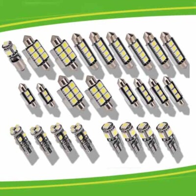 26x SMD LED Innenraumbeleuchtung Kit Für BMW 5er E39 520d  Xenon Lampe 7000K DHL