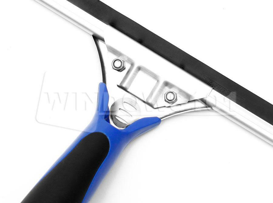 Ettore ProGrip Window Squeegee, 18 inch Blue, HighPerformance