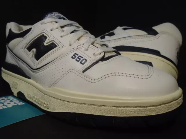 NEW BALANCE BB550ALF BB550 550 AIME LEON DORE ALD OFF WHITE NAVY BLUE  NATURAL 8