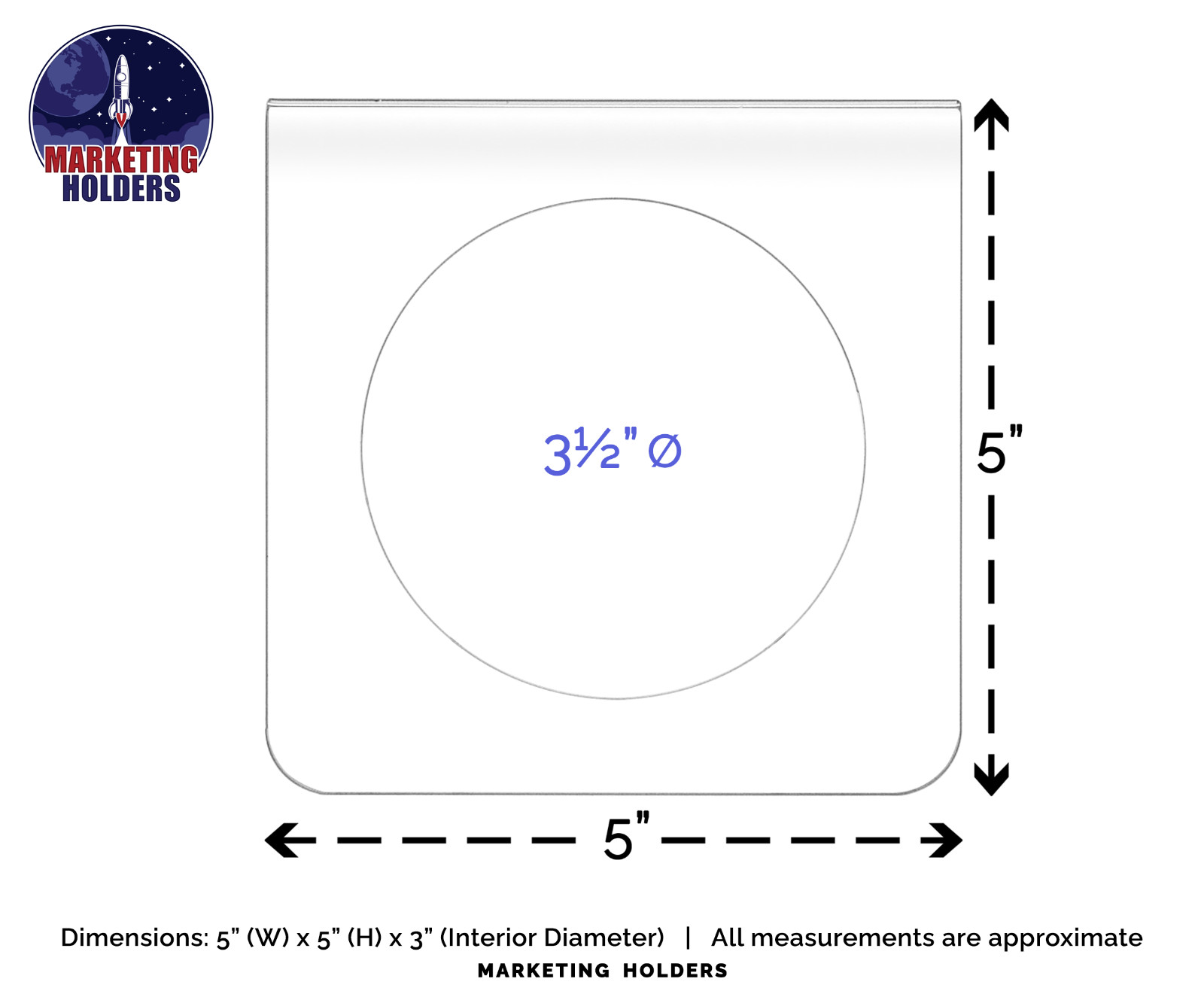 Coasters That Hold Cocktail Napkins Crystal Clear Acrylic Pack of 4