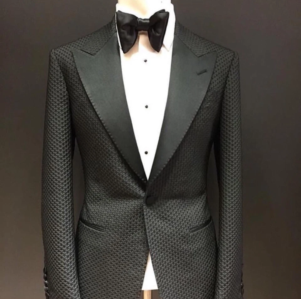 Gravata borboleta masculina - Gravata borboleta preta de seda, gravata borboleta grande - Imagem 2 de 2