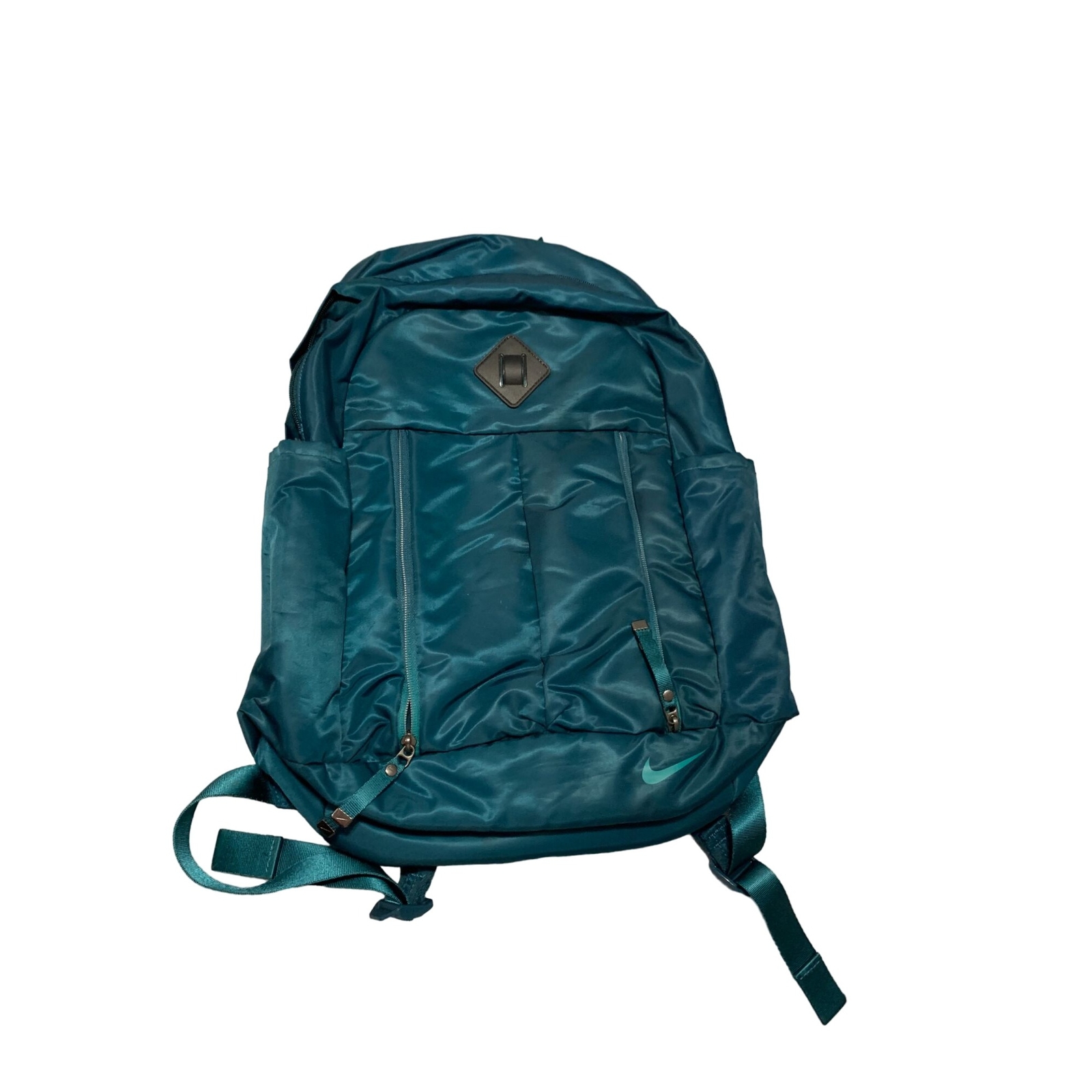 Nike Auralux Training Backpack Seaweed Green Breathable Mesh Design-image