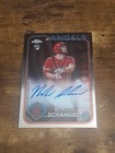 2024 Topps Chrome NOLAN SCHANUEL Autographed Rookie Card