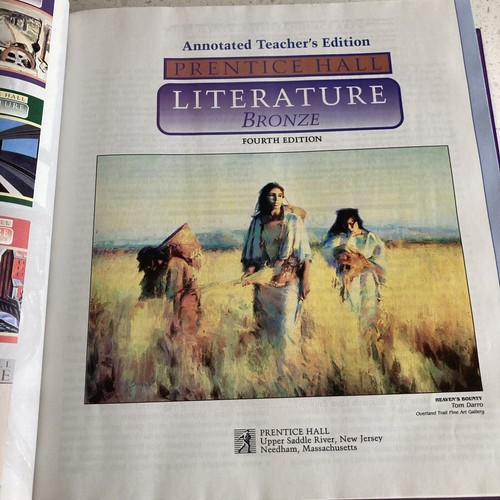 LITERATUR BRONZE GRADE KOMMENTIERTE LEHRERAUSGABE von Prentice Hall 1996 - Bild 6 von 22